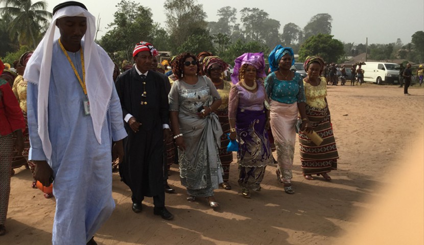 Former First Lady of Old Imo State arrives at Amankwu